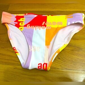 Aerie Neon Babe Beach Bikini Bottoms NEW